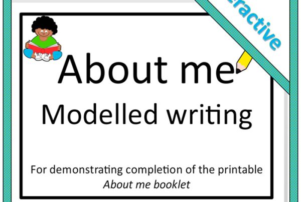 About Me – Modelled Writing