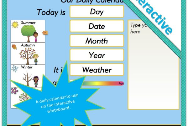 Classroom Daily Calendar