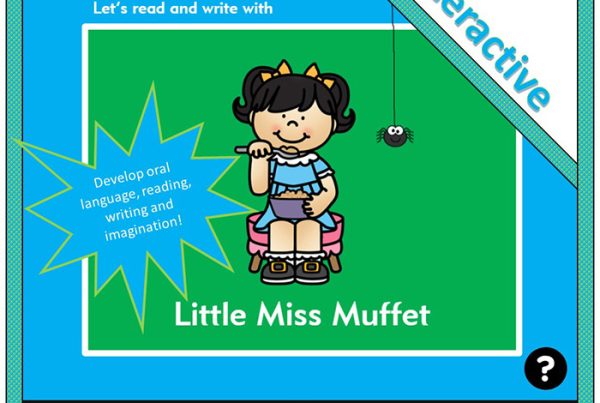 Let’s Read and Write with Little Miss Muffet