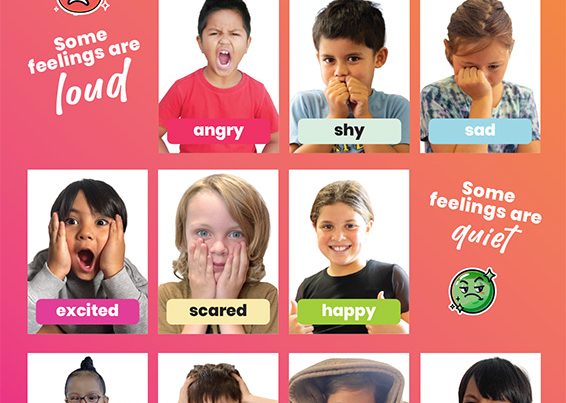 “I Feel” Series – All Feelings are Okay A2 Poster