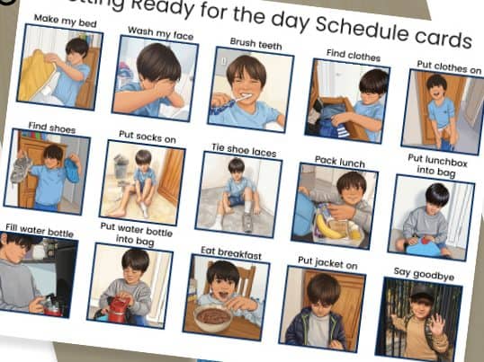 Getting Ready for the Day Routines Pack